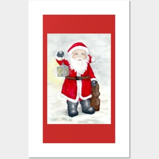 Santa Claus Posters and Art